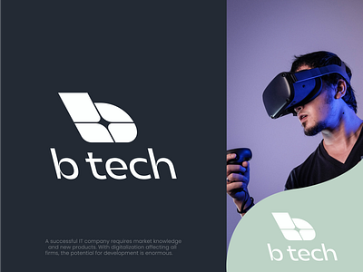 B Tech , Tech Logo 3d b logo branding globe graphic design logo logo designer minimal design s software symbol tech tech logo technology ui
