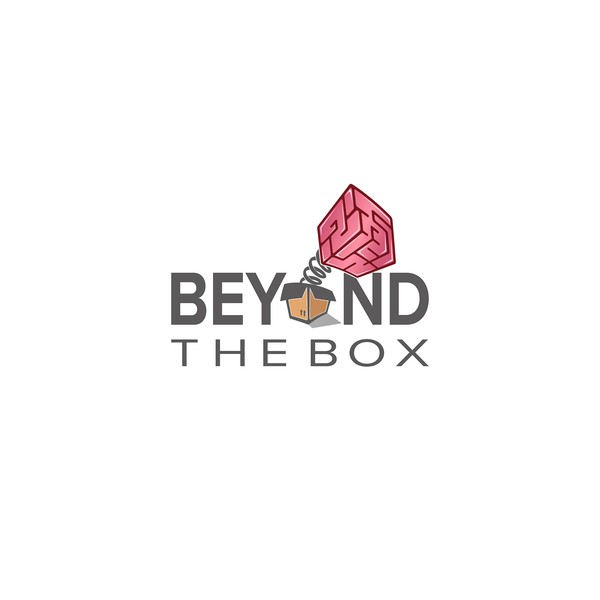 Beyond the box branding graphic design logo