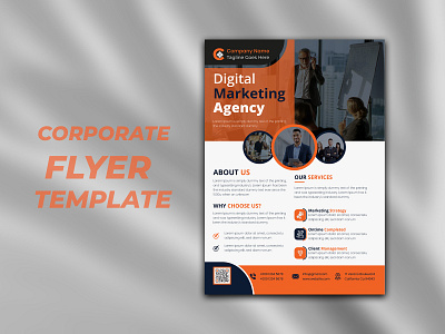 Corporate Flyer Template 3d animation branding business business flyer corporate corporate flyer crative design flyer design graphic design logo motion graphics poster poster design retro sichonnu t shirt design ui vector