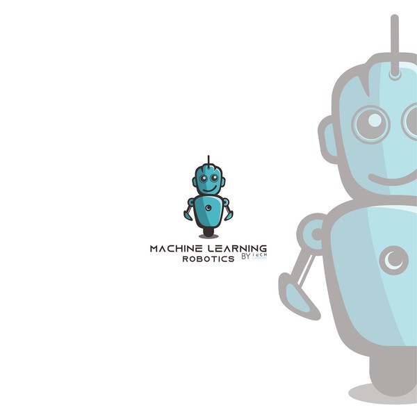 Machine Learning Robotics branding graphic design logo