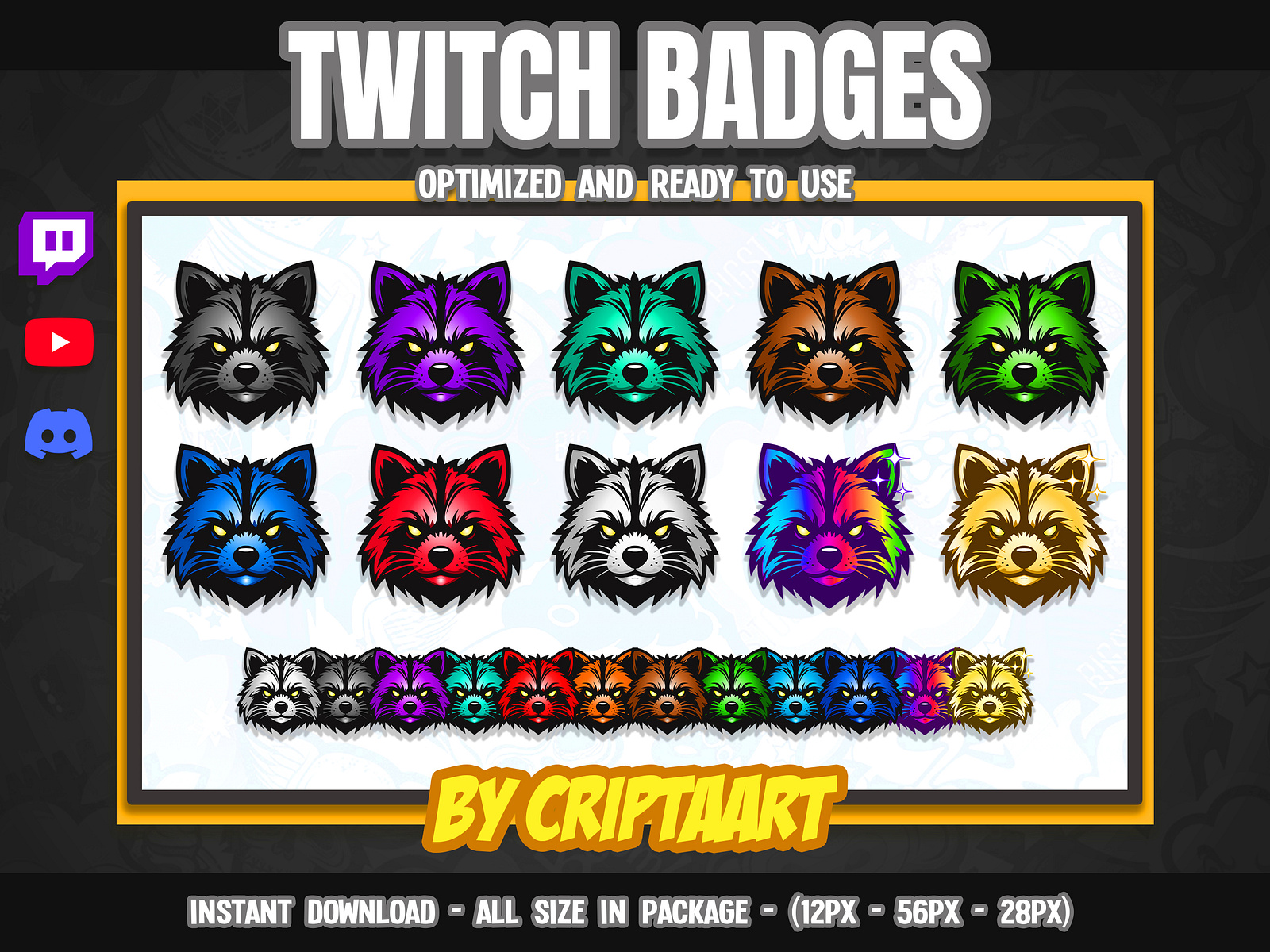 Twitch Sub Badges