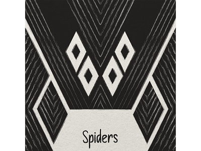 Spiders illustration inktober spiders