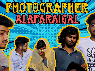Photographer Alaparaigal - YouTube Thumbnail design thumbnail youtubedesign
