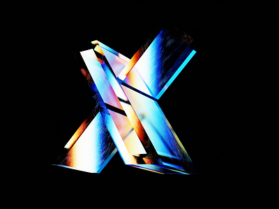 Introducing 'X' 3d 3d design animation branding design graphic design illustration logo motion graphics product ui
