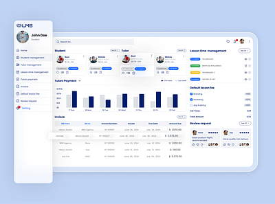 Education dashboard dashboard ui ux uxui