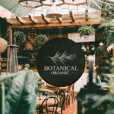 BOTANICAL LOGO DESIGN botanical logo brand branding corporate logo logo logo design