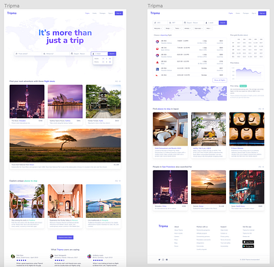 Travel Website Design 3d animation branding logo ui