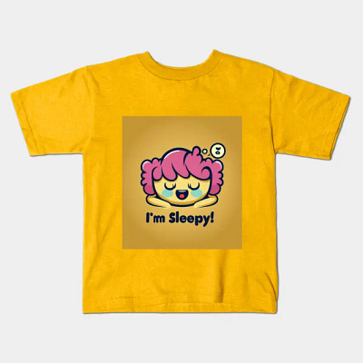 iam sleepy tshirt design graphic design illustration logo tshirt