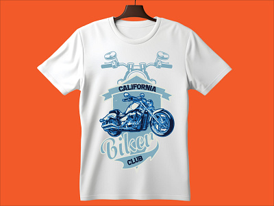 Vintage motorcycle T-shirt Design vintage bike