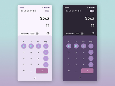 Calculator | DailyUI #4 calculator dailyui4