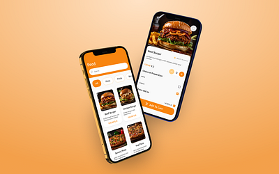 Mobile App | Food Delivery app design figma food menu mockup ui user experiance user interface ux