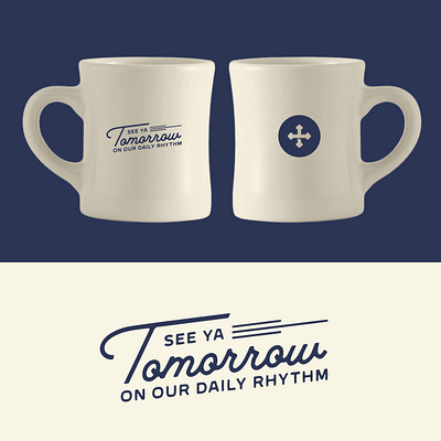 “See Ya Tomorrow” Mug branding design graphic design illustration merch