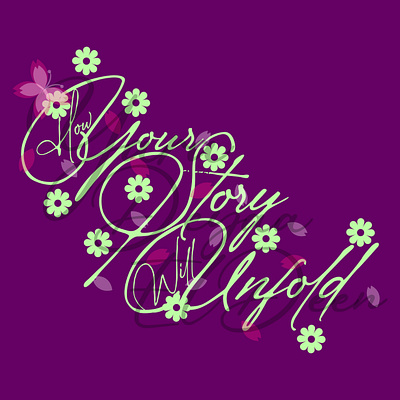 J1 - PurpleDreamer - How Your Story Will Unfold 2023 design graphic design illustration logo pattern print yaradeyaaeldeen