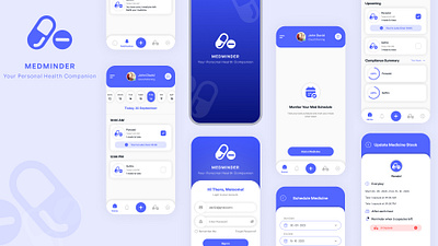 Med InteractionDesign - Your Personal Health Companion designthinking informationarchitecture interactiondesign mobileux prototyping responsivedesign uiux usability userexperience userinterface userjourney userresearch uxcasestudy uxd uxdesign uxdesigner uxprocess uxstrategy uxtesting wireframing