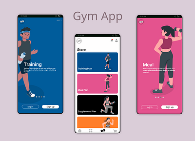 Gym workout App