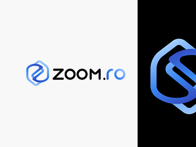 Zoom.ro logo design,logo brand.logotype logo logobrand logobranding logodesign logomark logotype modernlogodesign