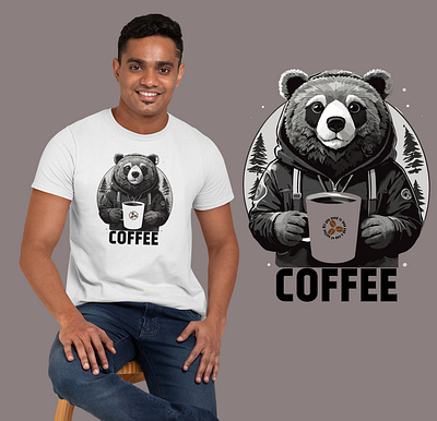 Custom T shirt Design branding coffee coffee t shirt design custom design custom t shirt design design graphic design illustration sports t shirt design t shirt vector