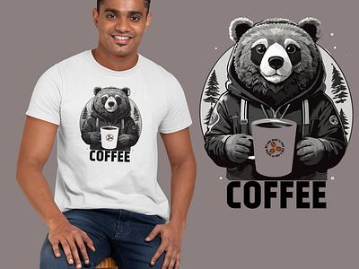 Bear T Shirt designs, themes, templates and downloadable graphic