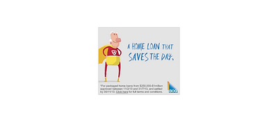 Bank of Queensland - Saves the Day animate animation banner motion design