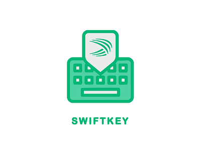 Icon Design - Swiftkey design falt graphic design icon icon design illustration logo logo design ui