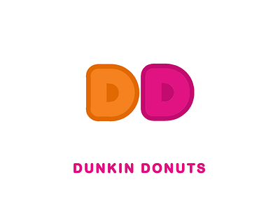 Icon Design - Dunkin' branding design graphic design icon icon design illustration logo logo design