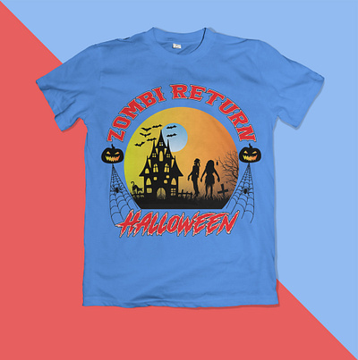 Halloween T-Shirt graphic design