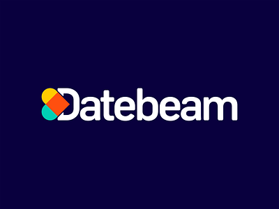 Datebeam Logo graphic design logo logotype typography