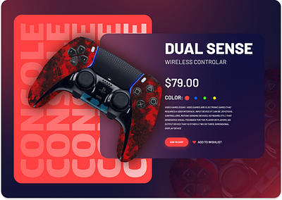 Wireless Controler | landing page