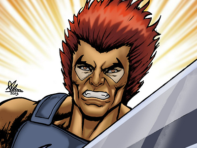 Thundercats artist artwork character illustration comic artist comic artwork comic fanart comic style design drawing expressions fantasy fantasy art fantasy character humanoid ideas illustration illustrator lion portrait sketchbook