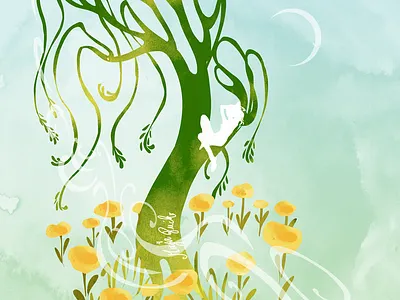 my happy place botanic botanical art branding by maja pučko design graphic design illustration