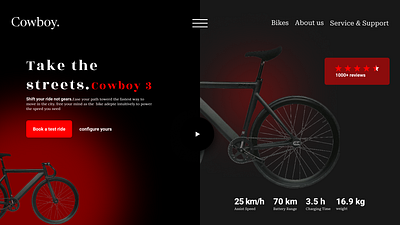 Cowboy | landing page