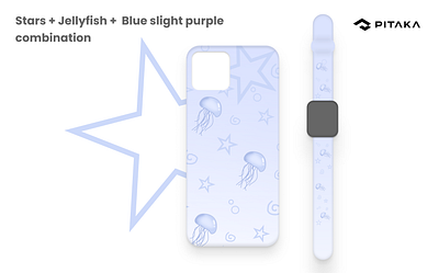 iPhone case and iWatch strap for PITAKA design