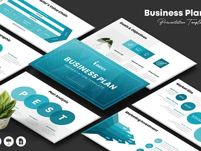 Business Plan PowerPoint Template template
