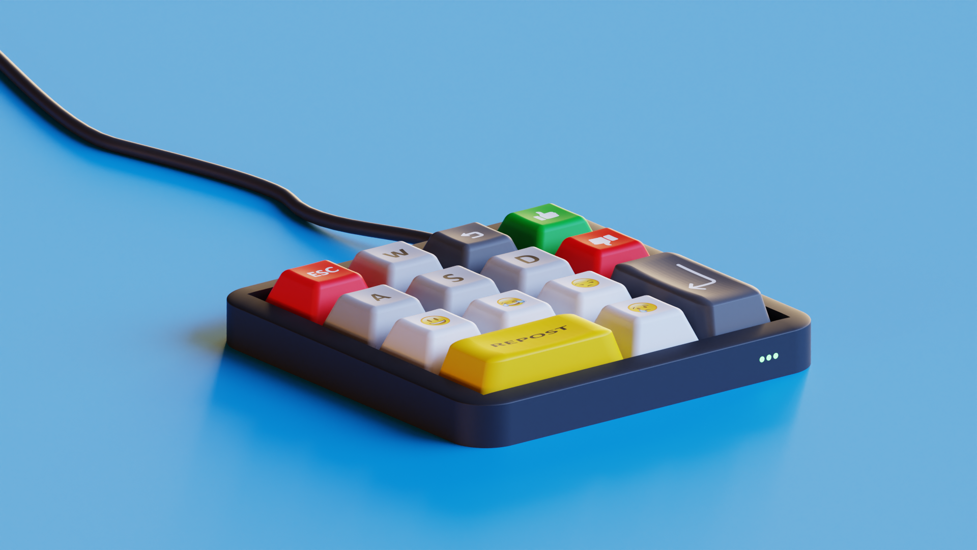 Magic Keys Unleashed 3d animation branding compact customization design ergonomic graphic design keyboard layout logo motion graphics ui