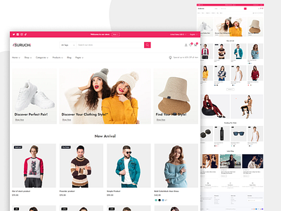 Suruchi comes with a ready-to-use eCommerce Shopify theme beauty clothing dropshipping ecommerce electronics fashion modern multipurpose overlapping responsive rtl shop shopify store thumbnail ui ux