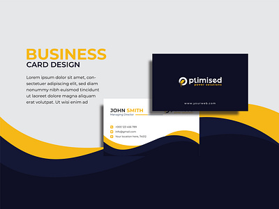 Elegant Business Card Design business card business card design creative business card elegant business card graphic design inovatit minimalist business card modern business card visiting card visiting card design