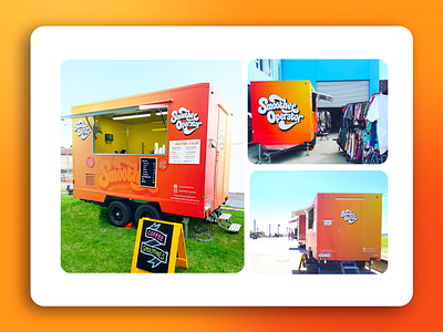 Food Truck Branding: Smoothee Operator branding food truck graphic design illustration menu menu design typography