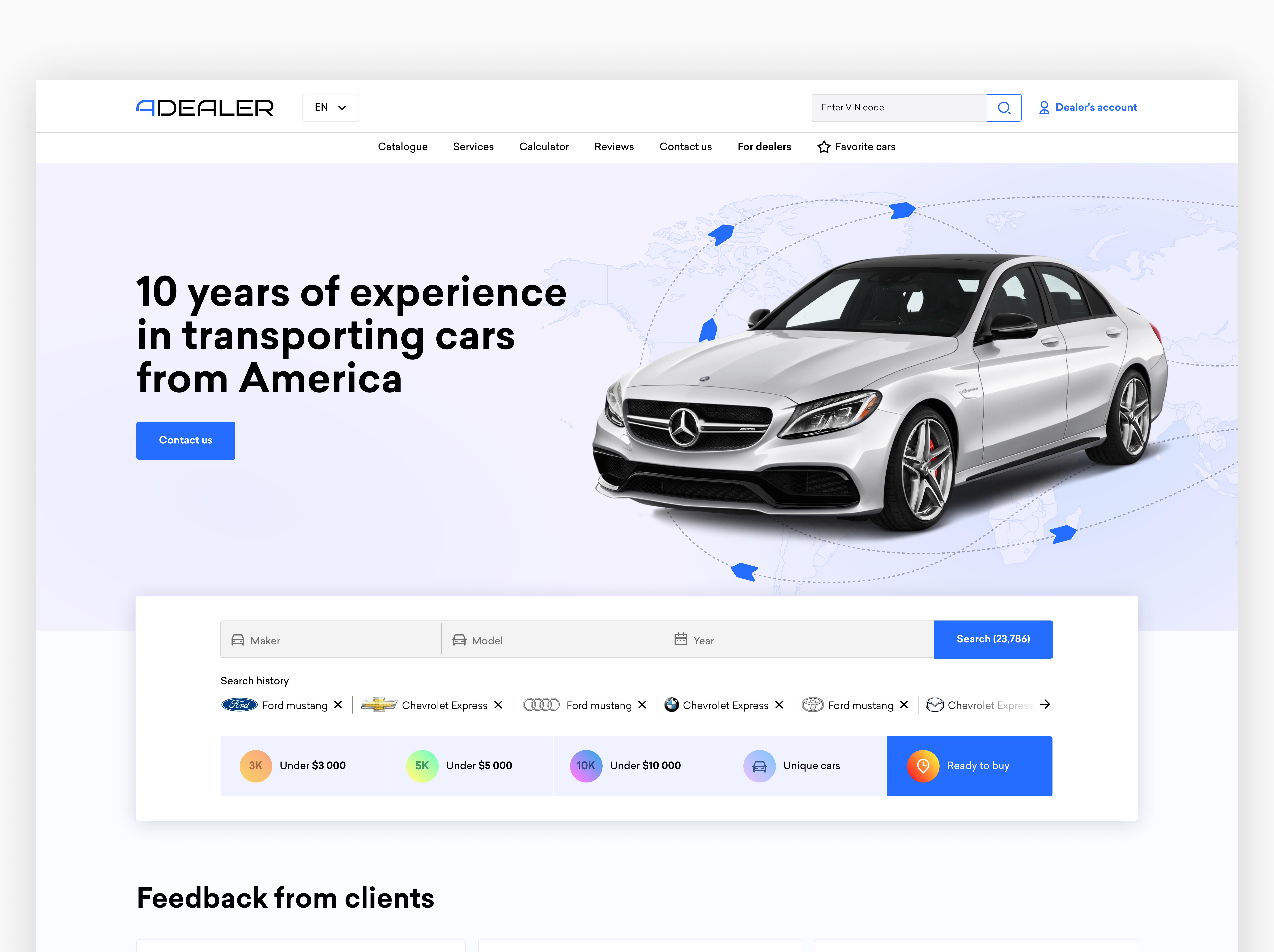 Example of Landing Page Design