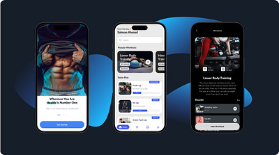 gym app ui clean excercise fitness fitness app fitness center gradients gym app health health app schedule sport app sports training training app ui user interface ux workout