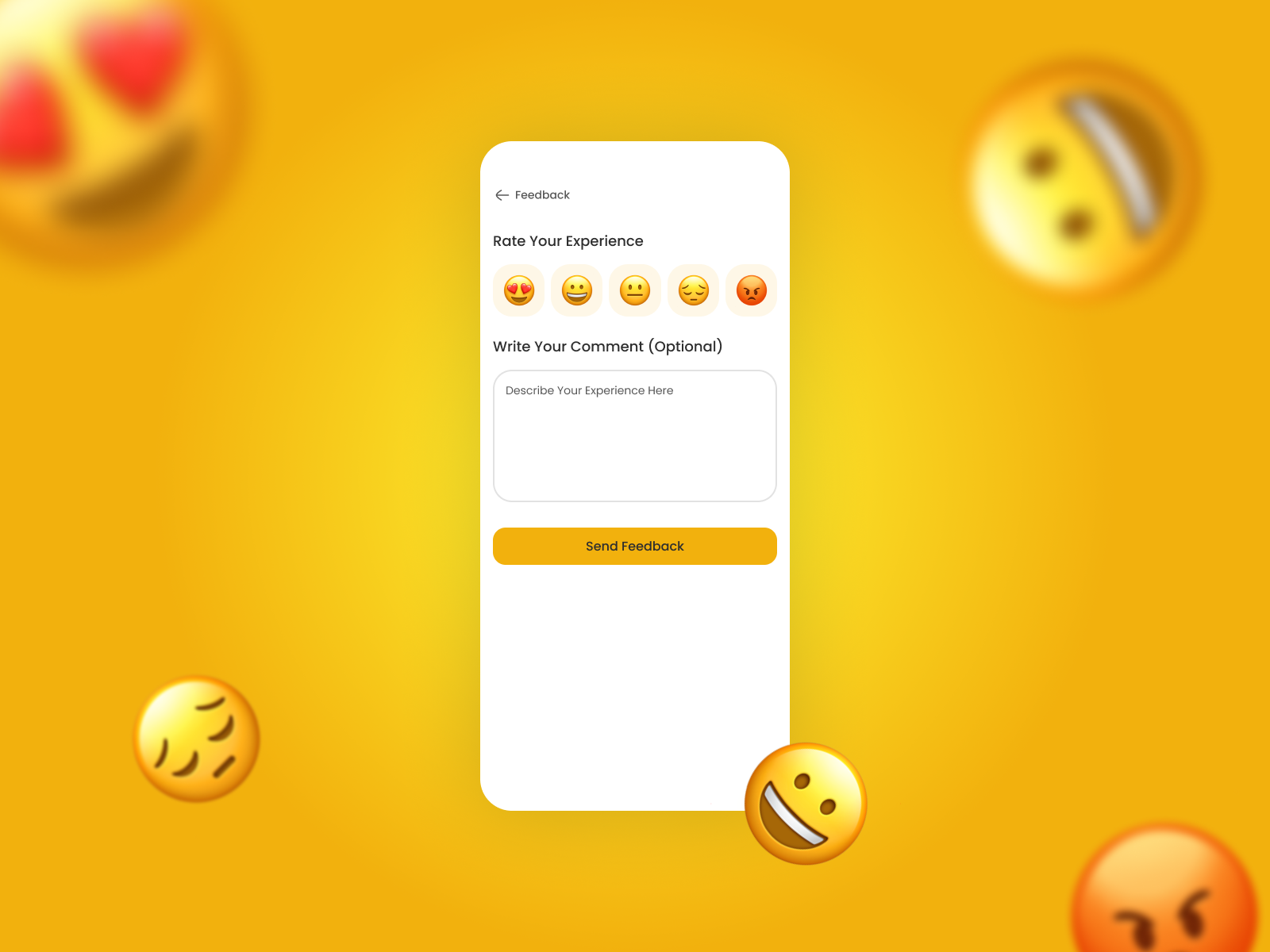 Feedback Form by Abanoub Khilla on Dribbble