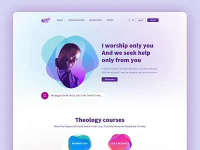 ✦ Personal & Online Course Website Design “Mr. Gharavi” ✦