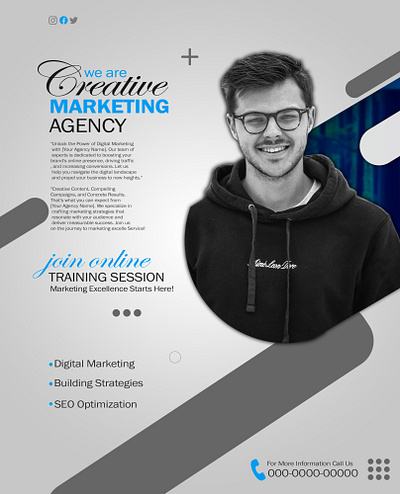 Digital Marketing Agency - Flyer Design branding flyer design graphic design logo marketing poster design