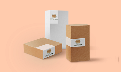 Logo Design - Paper Pack adobe illustrator adobe photoshop brand identity branding graphic design logo design mockup design