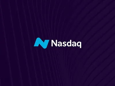 Nasdaq concept animation 2d animation animated logo brand identity branding fintech ident intro logo logo logo animation logo branding logo design logo reveal motion graphics trading typo animation typography wallstreet