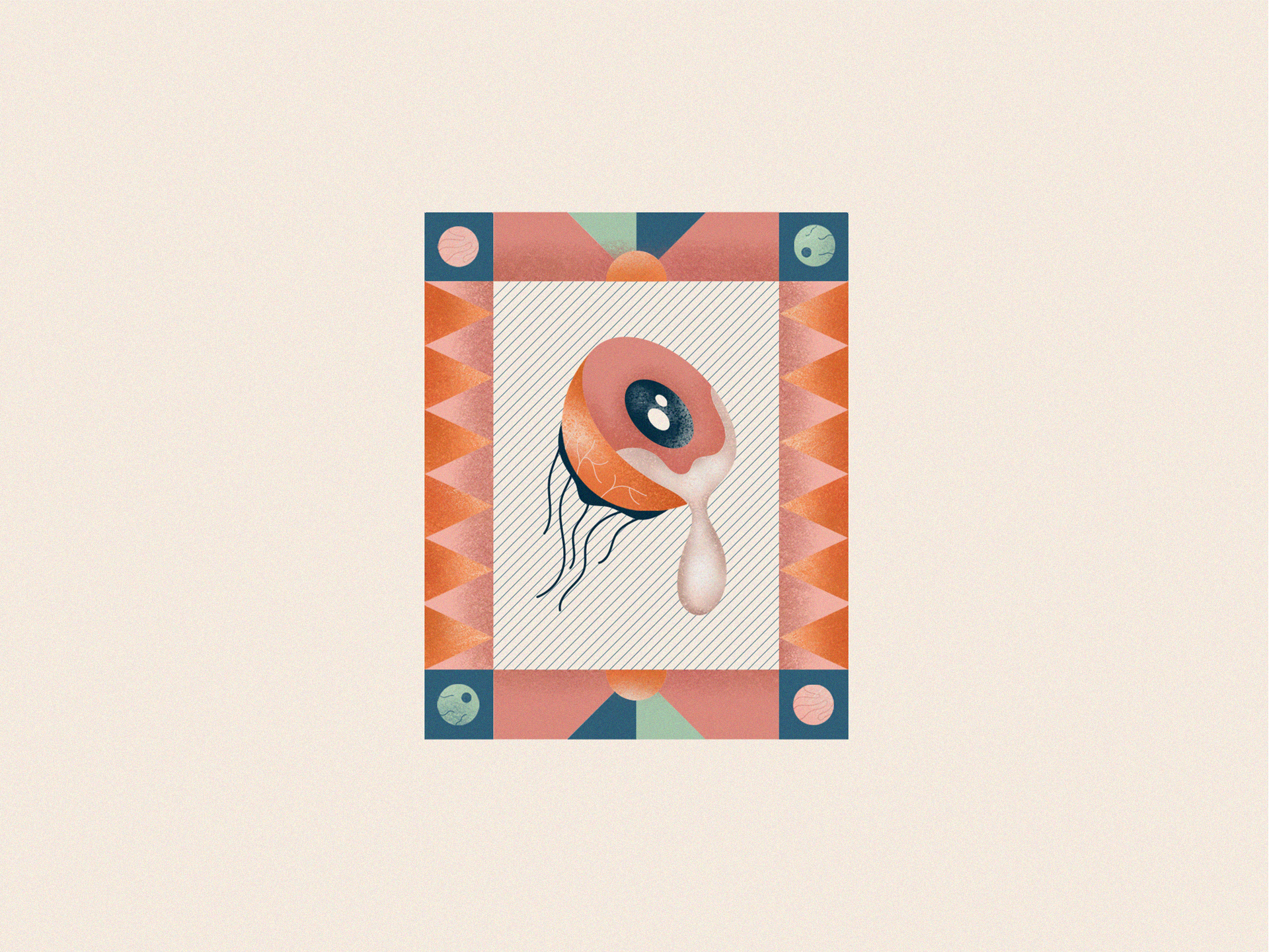 Drip ayes digital art drawing drip illustration inktober inktober2023 tears