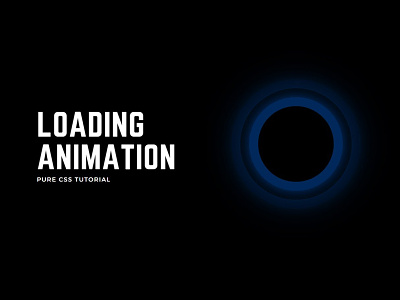 How to make a Loader Animation in CSS css animation css loader css tricks css3 divinectorweb frontend html html css html5