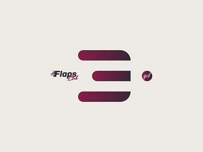 Flaps Club 3rd Anniversary Logo branding logo