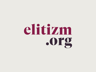elitizm.org Logo Design branding logo