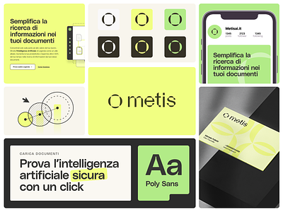 MetisAi - New Brand Identity ai artificial intelligence bento brand branding design graphic design logo