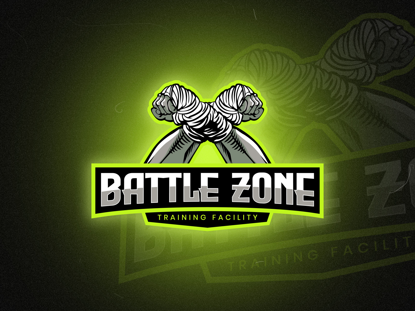 Battle Zone Training Facility | Mascot Logo Design By Syed Ashir ...